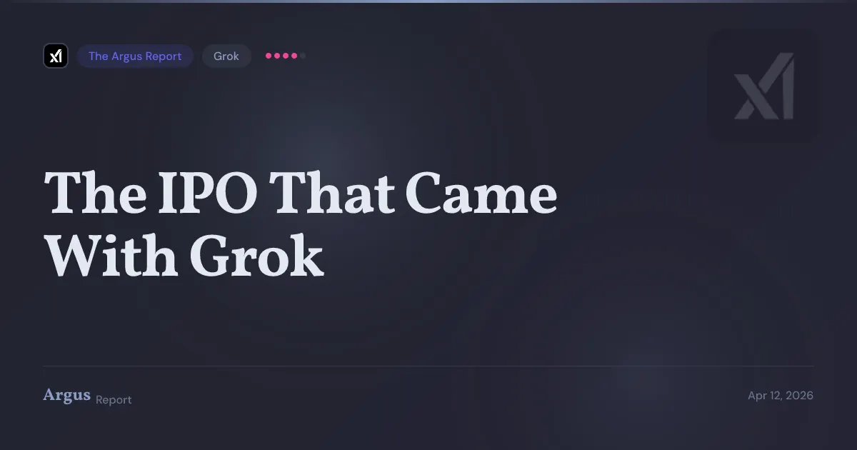 Musk Is Using the SpaceX IPO to Force Banks Into Grok